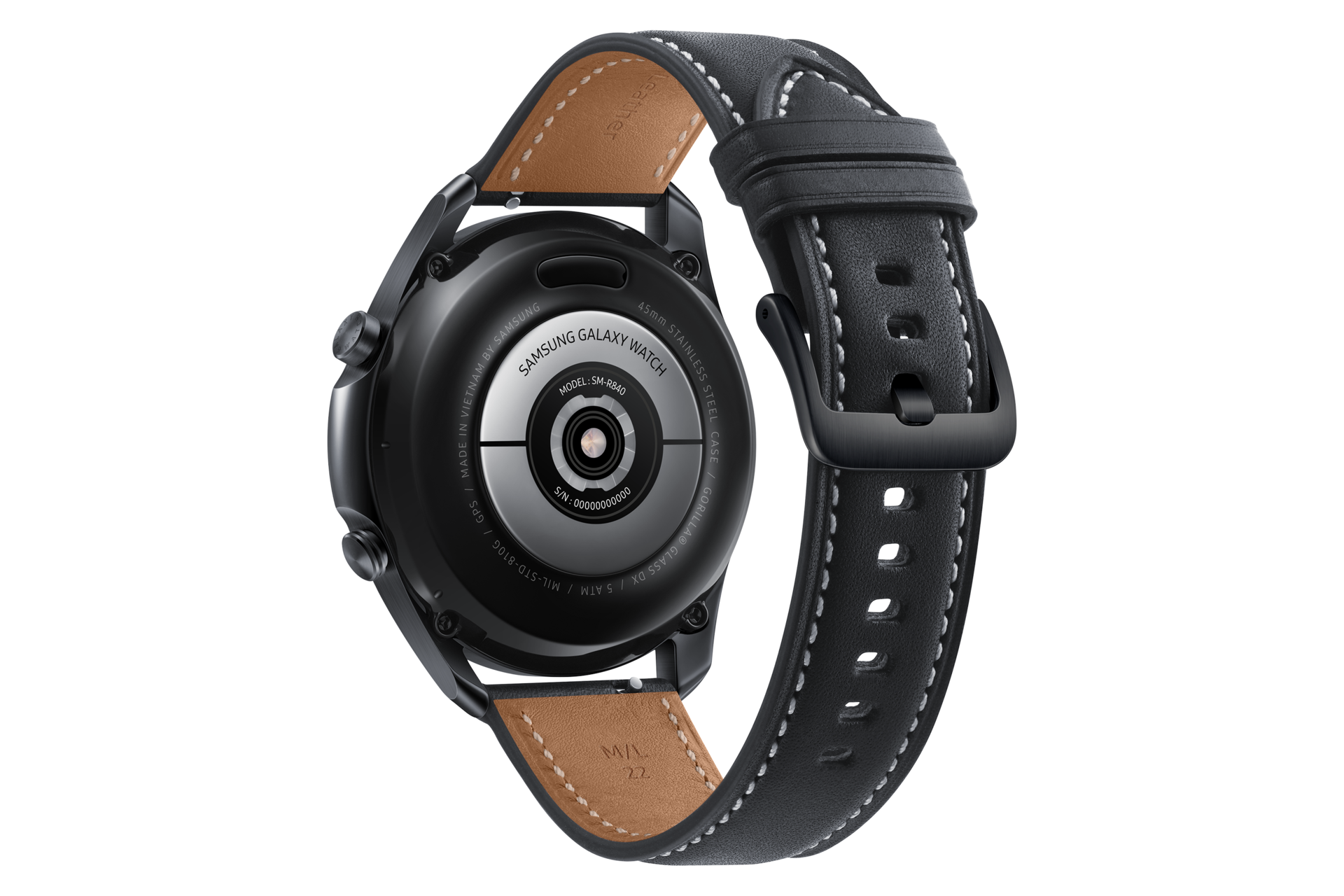 Buy Samsung Galaxy Watch 3 45mm Mystic Black Samsung Gulf