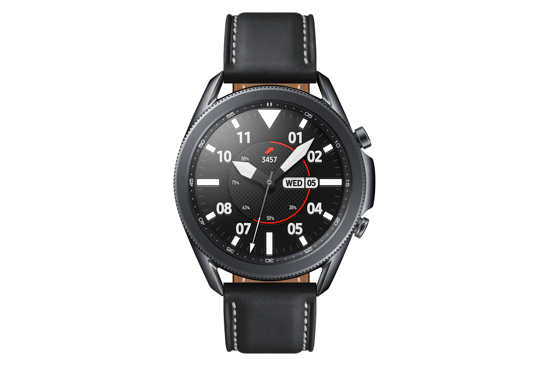 Buy Samsung Galaxy Watch 3, 45mm Mystic Black | Samsung Gulf