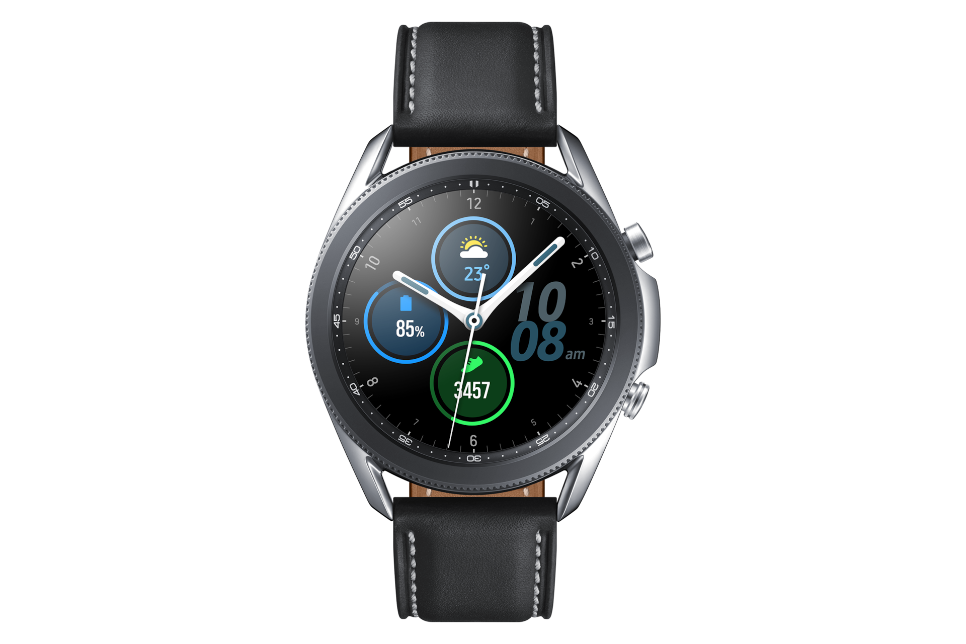 Buy Galaxy Watch3 (45mm), Mystic Silver | Samsung Gulf