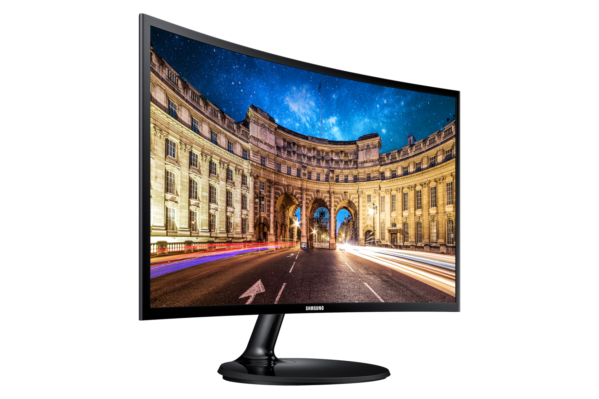 27 Curved Monitor With Eye Saver Mode Samsung Gulf   Ae LC27F390FHMXUE 019 Dynamic Black