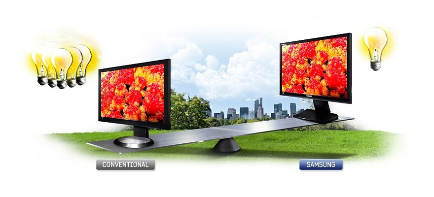 تمتع بتوفير الطاقة مع شاشة LED خفيفة الوزن 