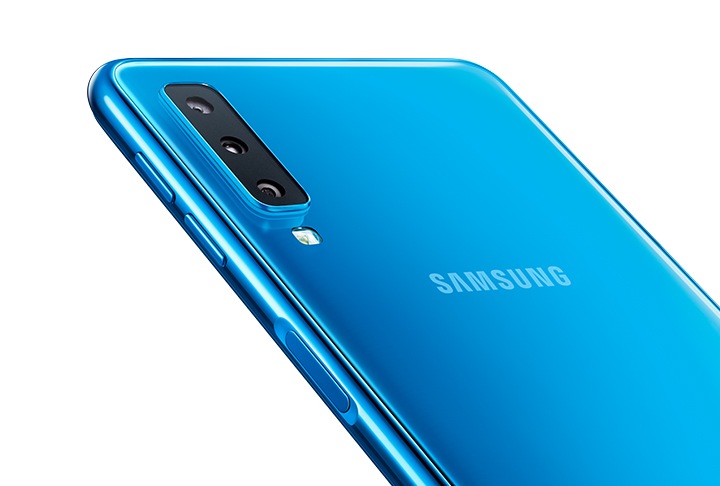 Galaxy A7 2018 Sm A750fzbgxsg سامسونج الامارات العربية المتحدة