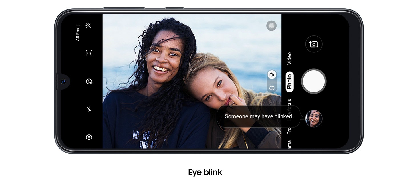 SAMSUNG GALAXY A30-Flaw detection for flawless shots