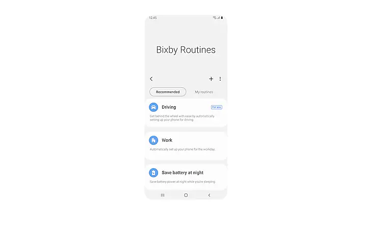 Bixby Routines
