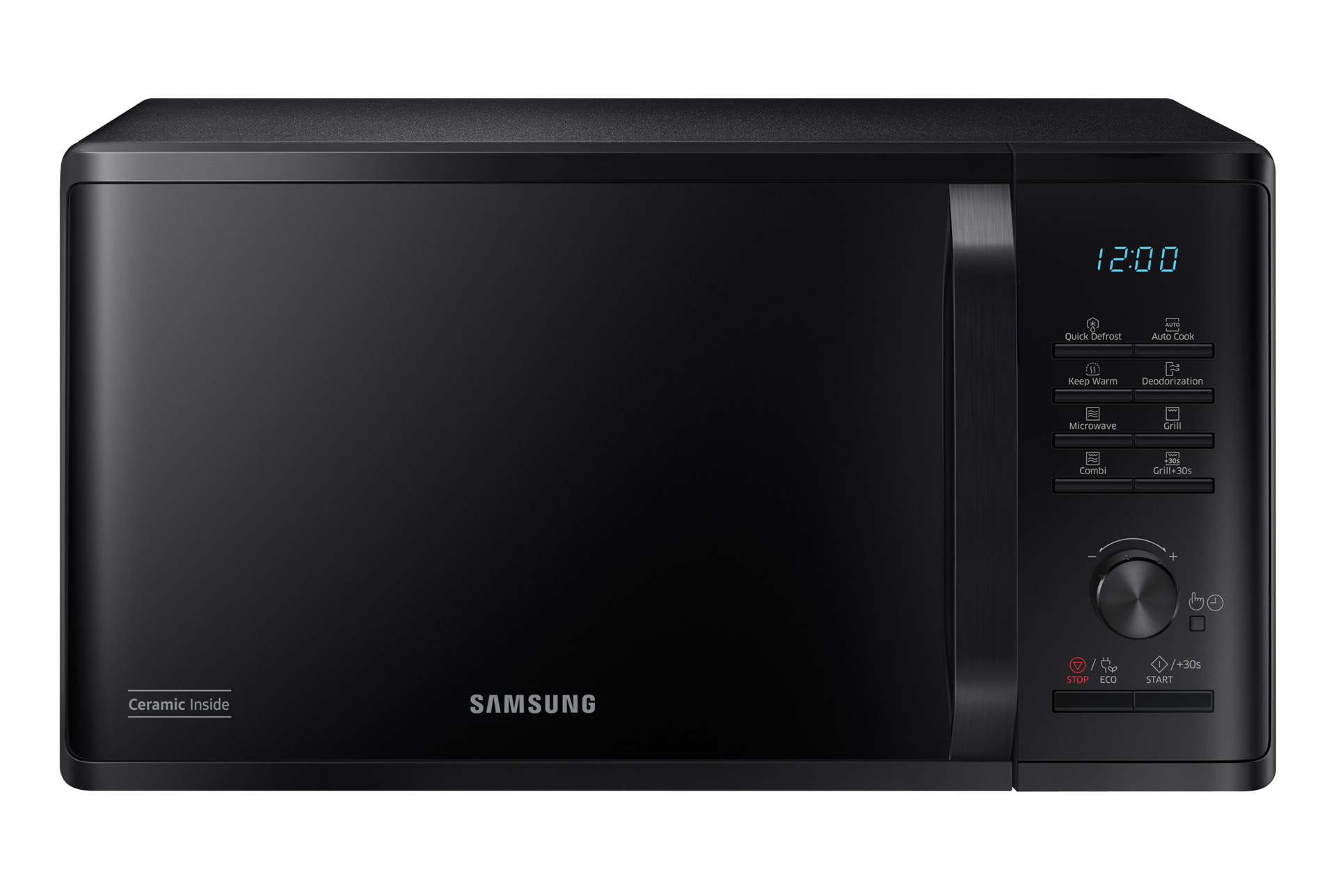 Grill Microwave Oven With Browning Plus 23 L Mg23k3515ak Ef Samsung Africa