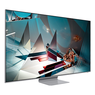  SAMSUNG 75-inch Class QLED Q800T Series - Real 8K Resolution  Direct Full Array 24X Quantum HDR 16X Smart TV with Alexa Built-in  (QN75Q800TAFXZA, 2020 Model) : Electronics