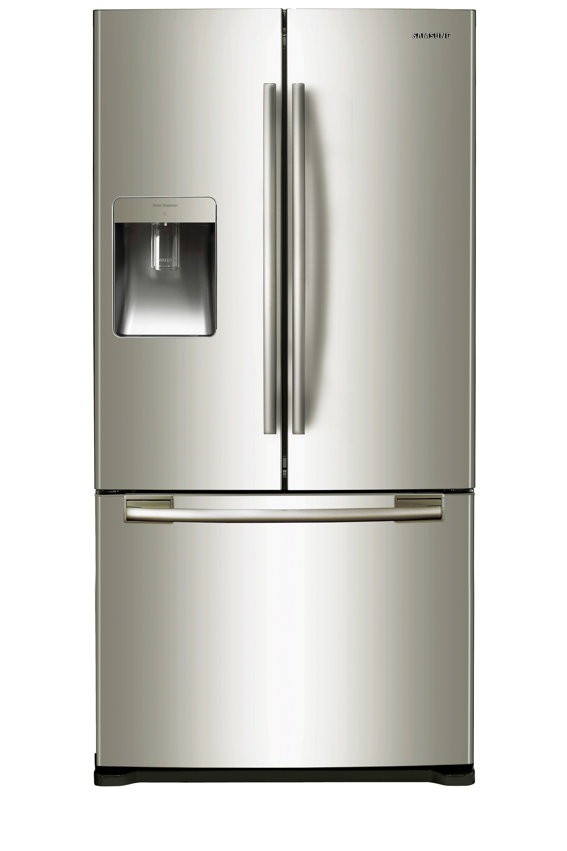 Samsung 24 6 Cu Ft French Door Refrigerator With Dual Ice Maker Stainless Steel Energy Star In The French Door Refrigerators Department At Lowes Com