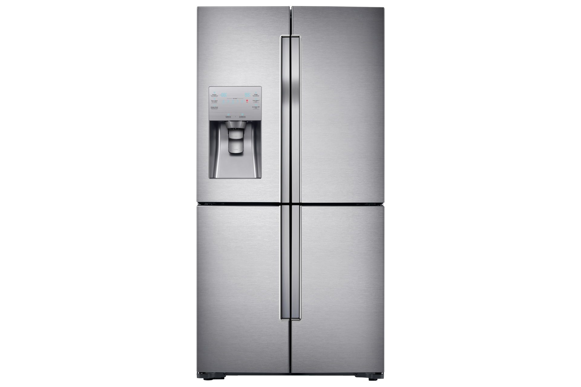 Réfrigérateur SAMSUNG SIDEBYSIDE Quatres portes - 468L Net -INOX