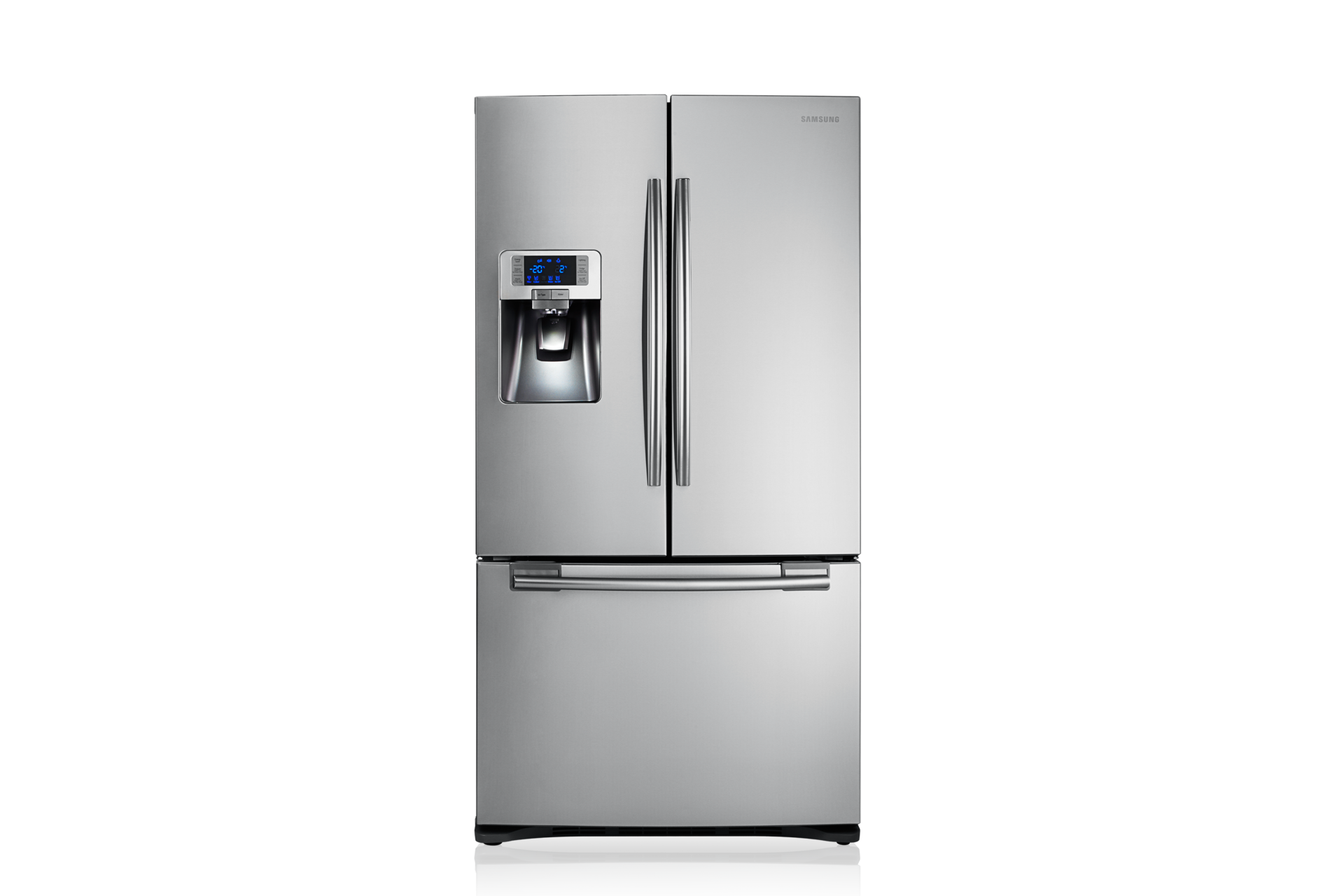 French Door Refrigerator, 520L (RFG23UERS1) Samsung Africa