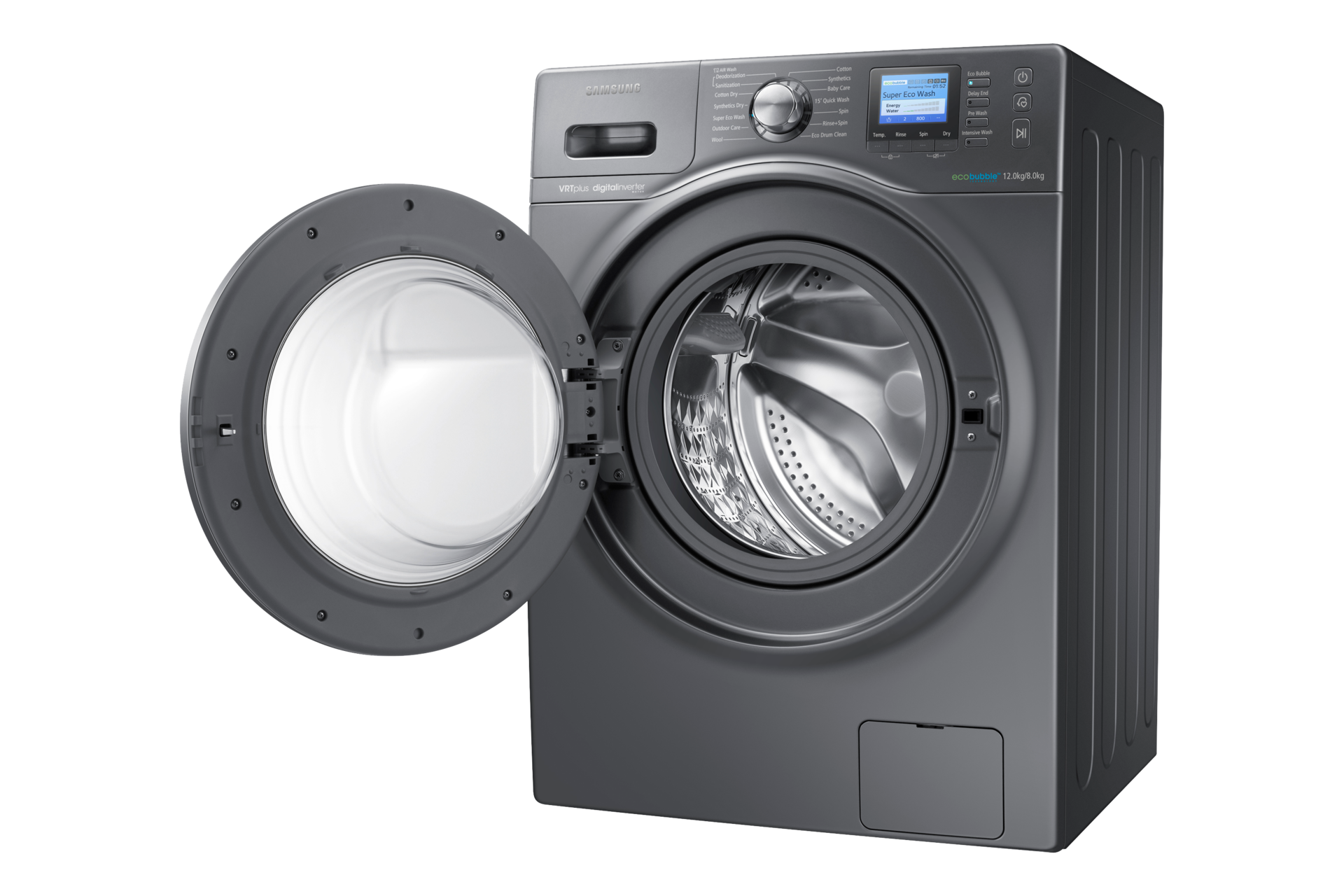 WD12 Lavelinge Combo avec technologie Eco Bubble Wash, 12 kg