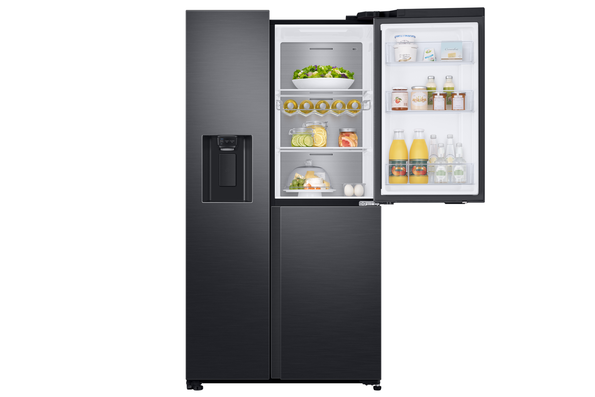 front-right-upper-open-with-food black