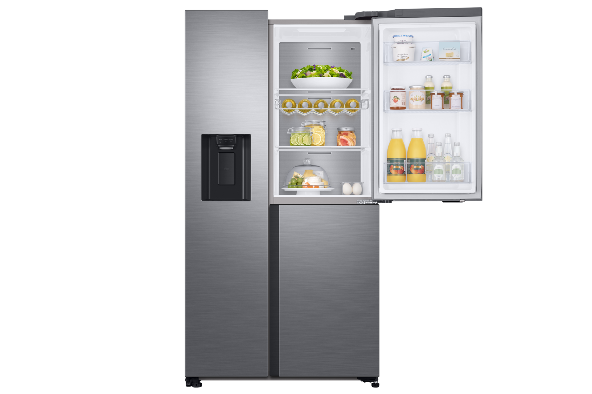 front-right-upper-open-with-food silver