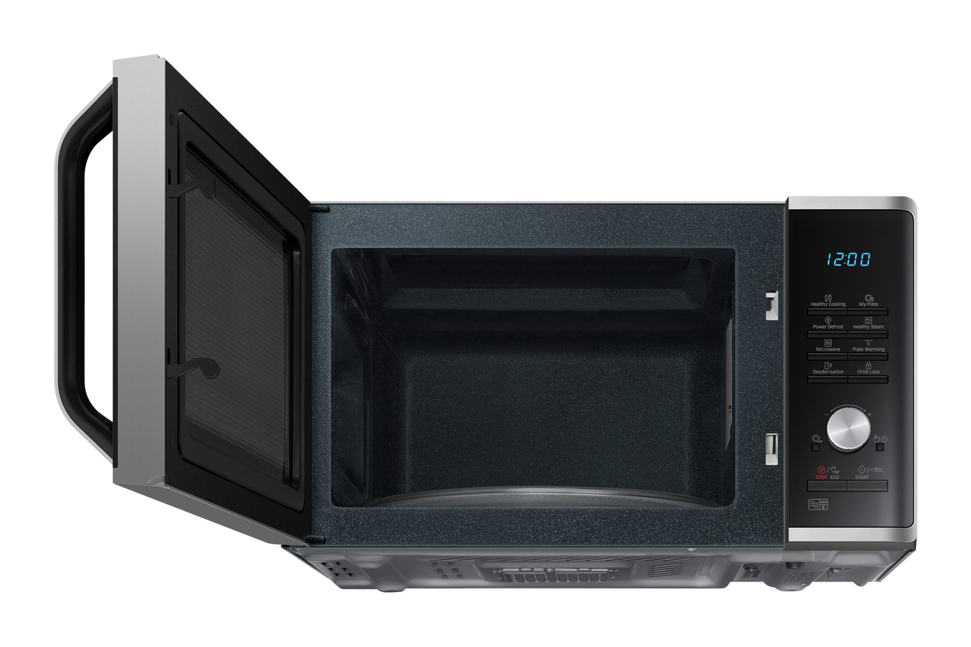 low-front-open silver