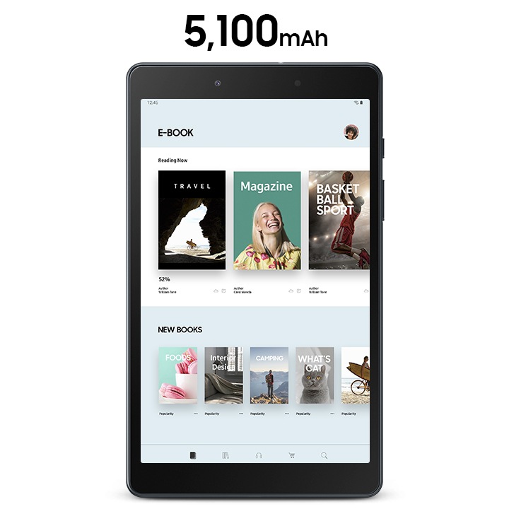 Galaxy Tab A (8,0”, 2019), SM-T290NZKAXFA