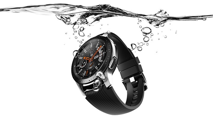 Montre connectée Samsung GALAXY WATCH NOIR CARBONE 42MM - SM