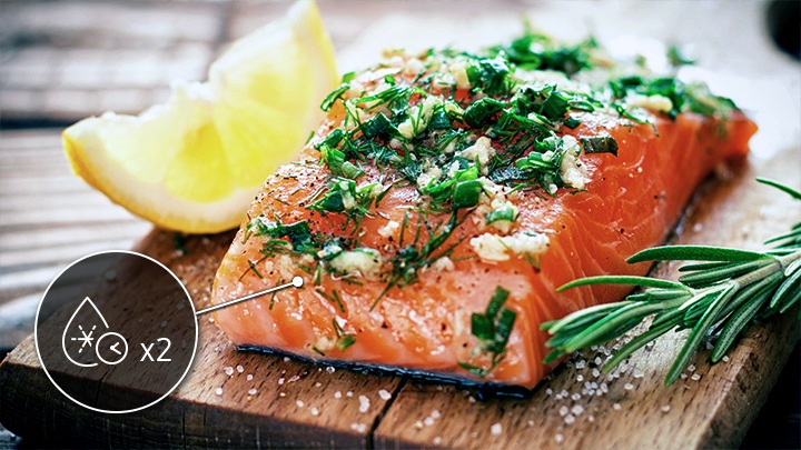 Fresh without freezing for twice longer*