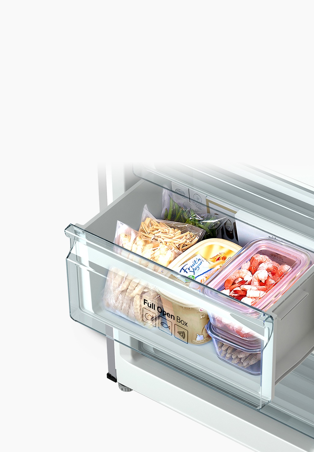 Freezer open outlet box