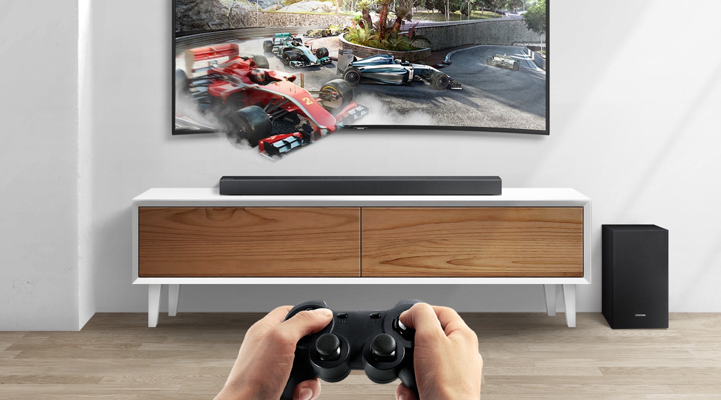 Optimized gaming sound. Now on tap.
