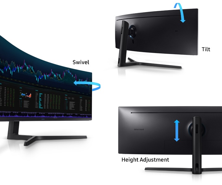 Samsung 49 Écran incurvé ultra large - C49J890DKR (LC49J890DKRXEN)