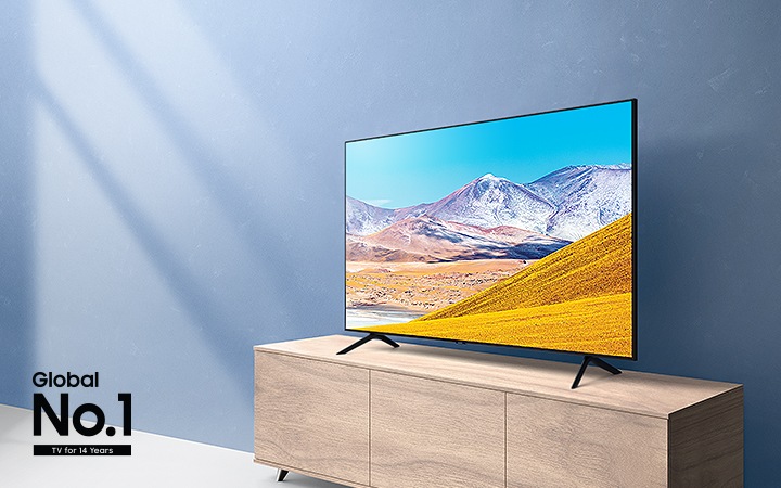 Smart TV 4K UHD Samsung 75” UN75AU8000GCFV