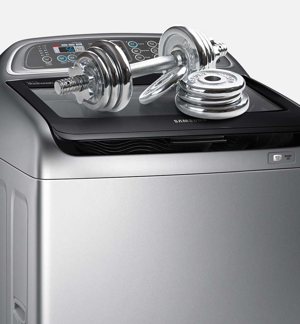 Wa5700js Toploader With Active Dual Wash 13 Kg Wa13j5730ss Fa Samsung Africa