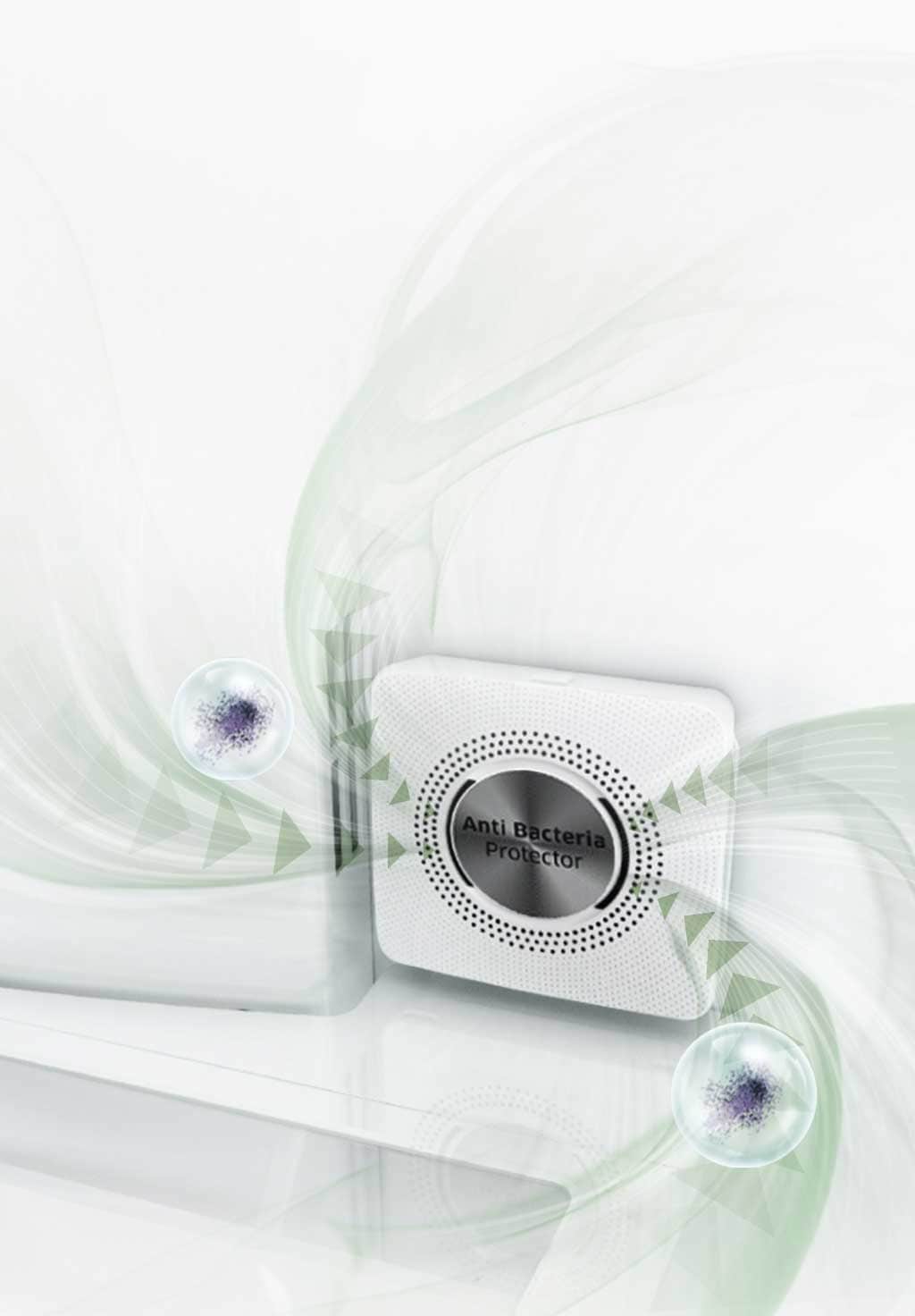 Keeps air hygienically clean and fresh