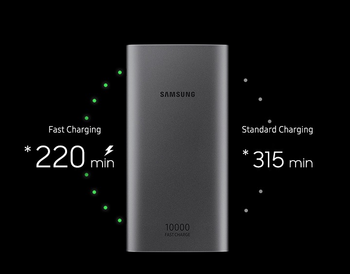 Batterie externe Charge Rapide, 10 000 mAh, EB-P1100BSEGWW