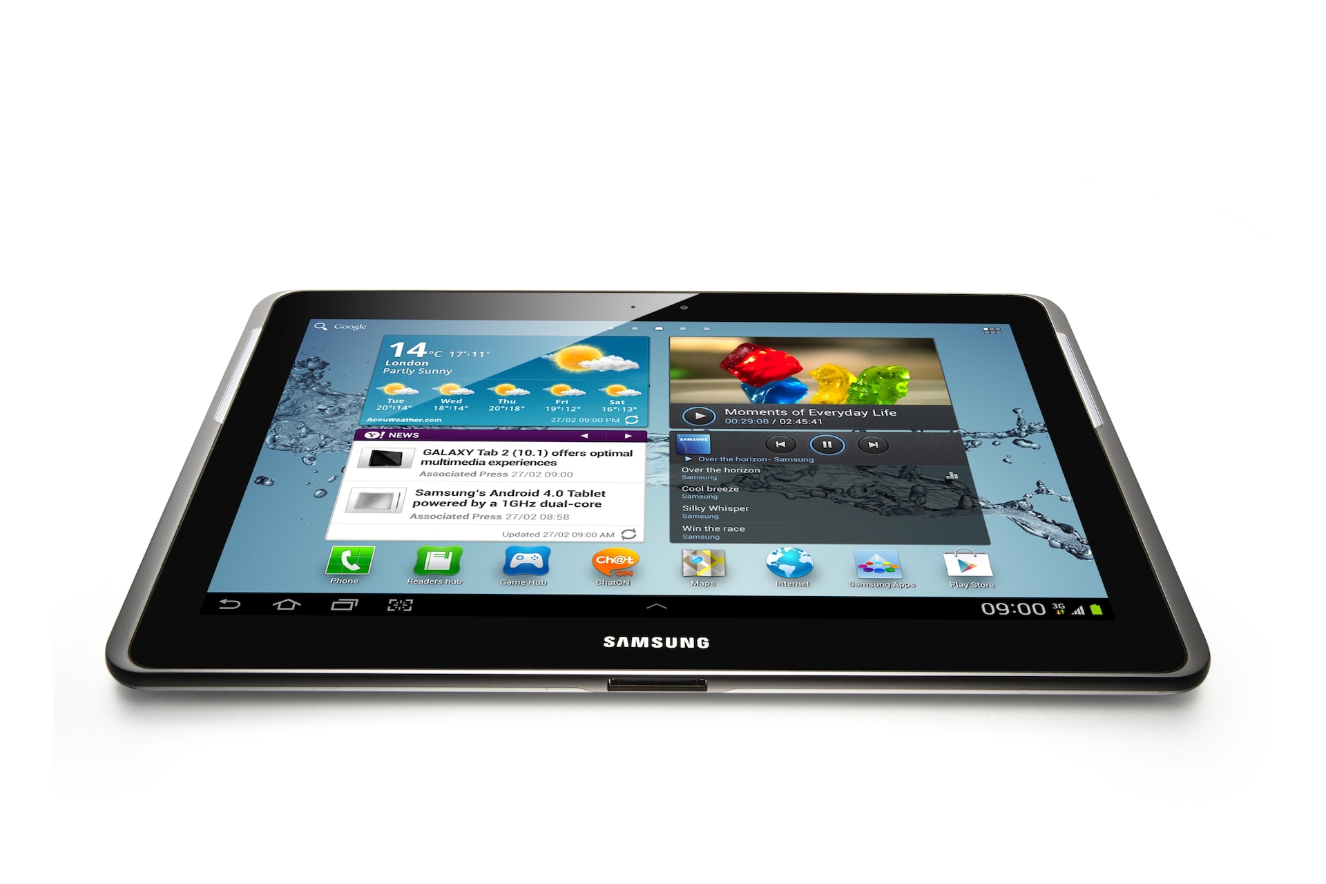 Betekenis fictie Indirect Galaxy Tab2 (10.1”, 3G) | GT-P5100TSEXFA | Samsung Business Africa