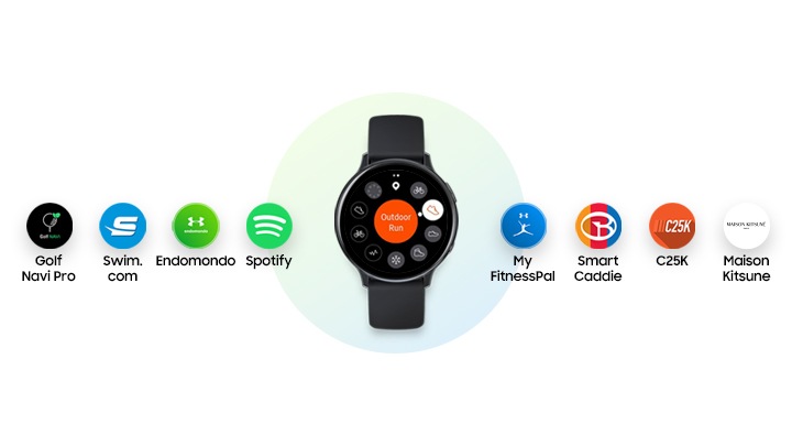 endomondo on galaxy watch