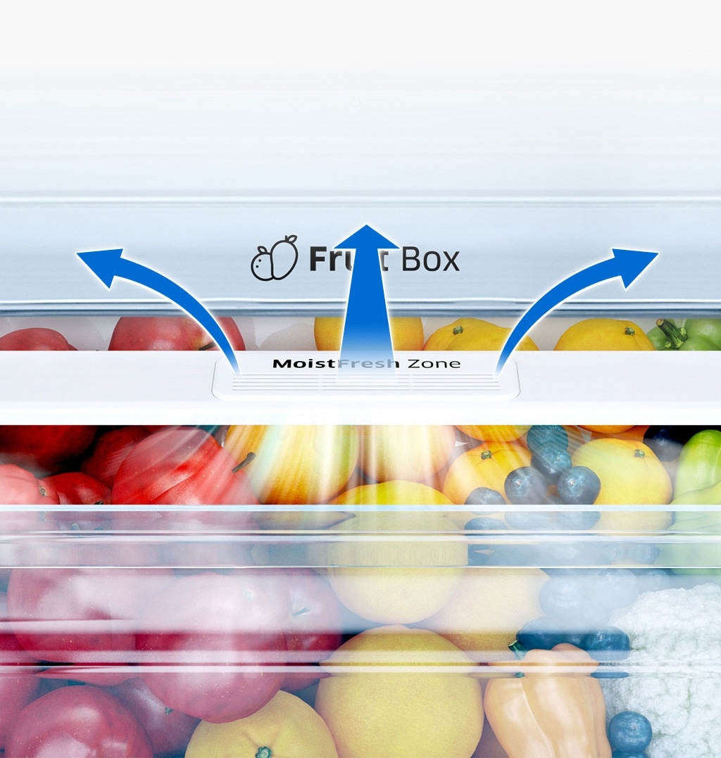 Les aliments périssables sont conservés plus frais