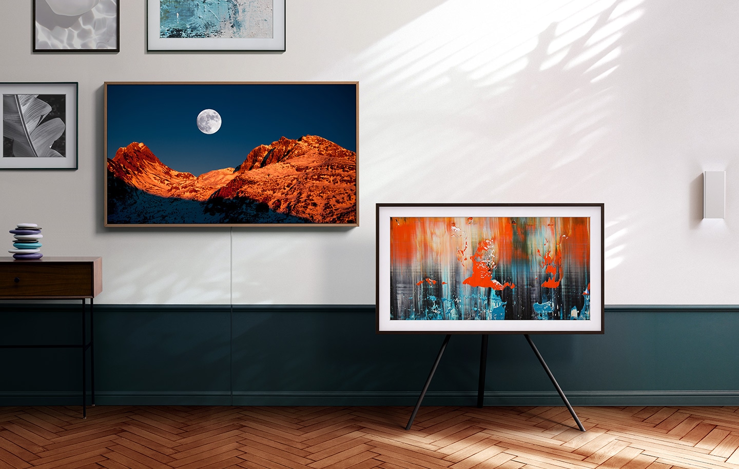 Uma televisão quando está ligada, uma obra de arte quando é extinta