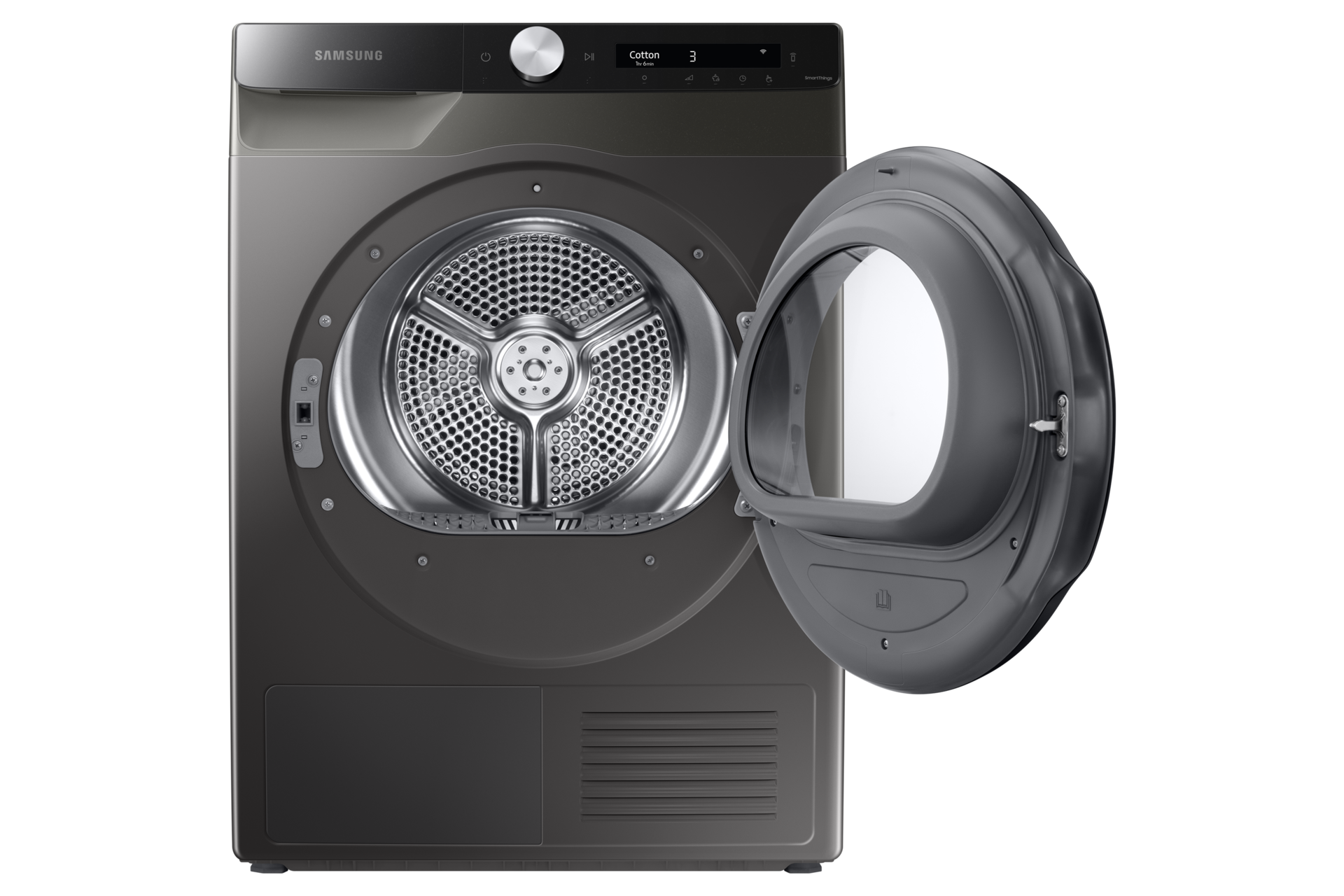 front-open Platinum Silver