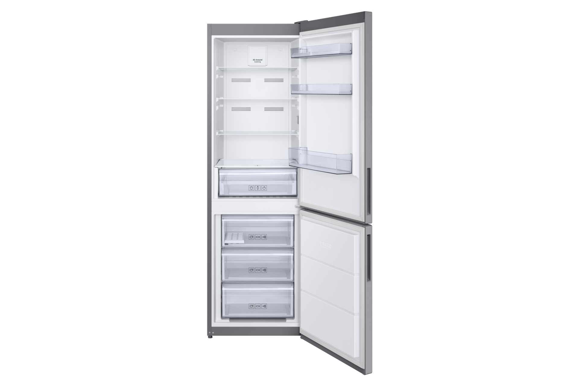 front-open-without-food silver