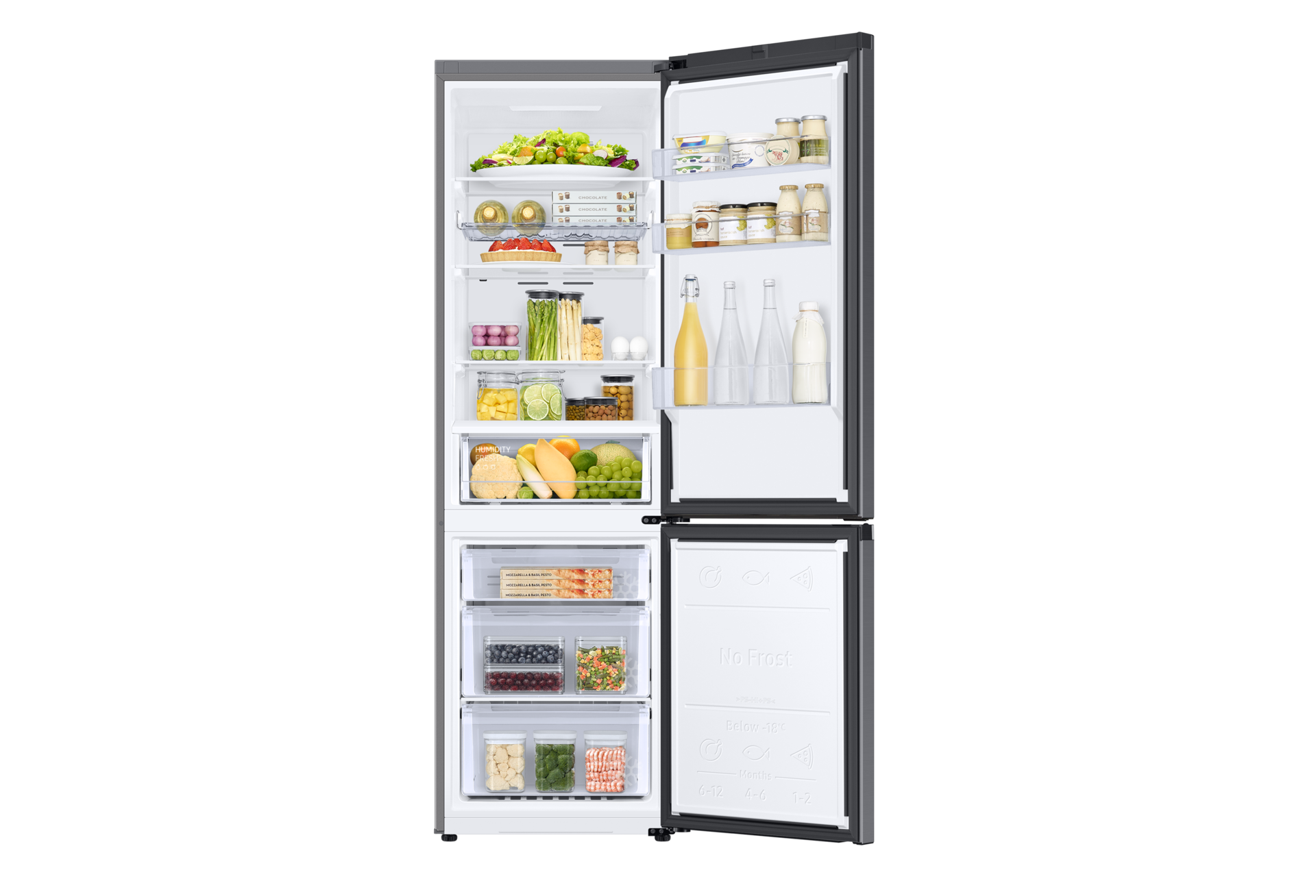 front-open-with-food Black