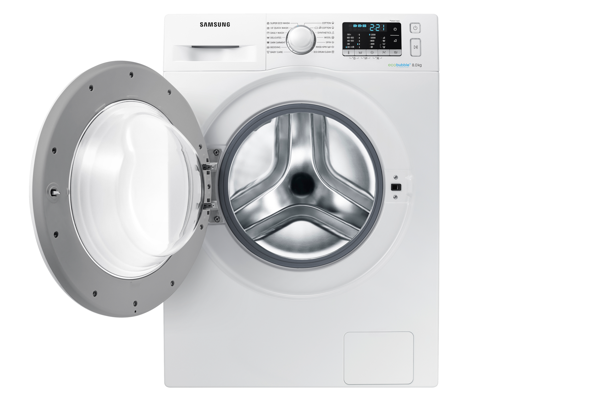 front-door-open white