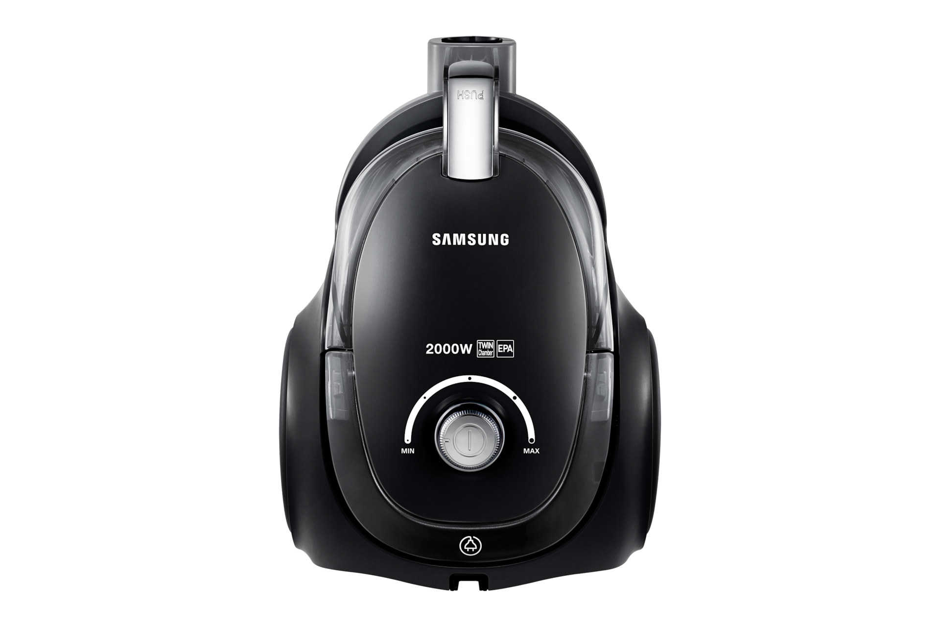 Aspiradora Samsung Sin Bolsa 2000W/1.5L. Negra, E, SJ