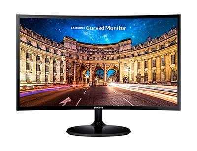 32 Monitor Curvo Fhd 1800r Con Diseño Sin Bordes En 3 Lados Color  Transparent 100V/240V