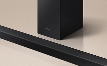 T450 Soundbar and subwoofer a