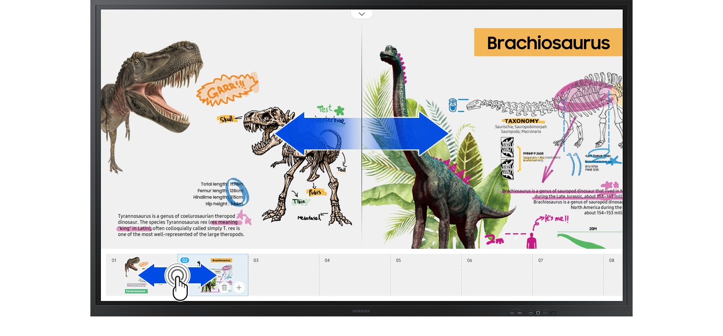 Navegación sencilla de contenido