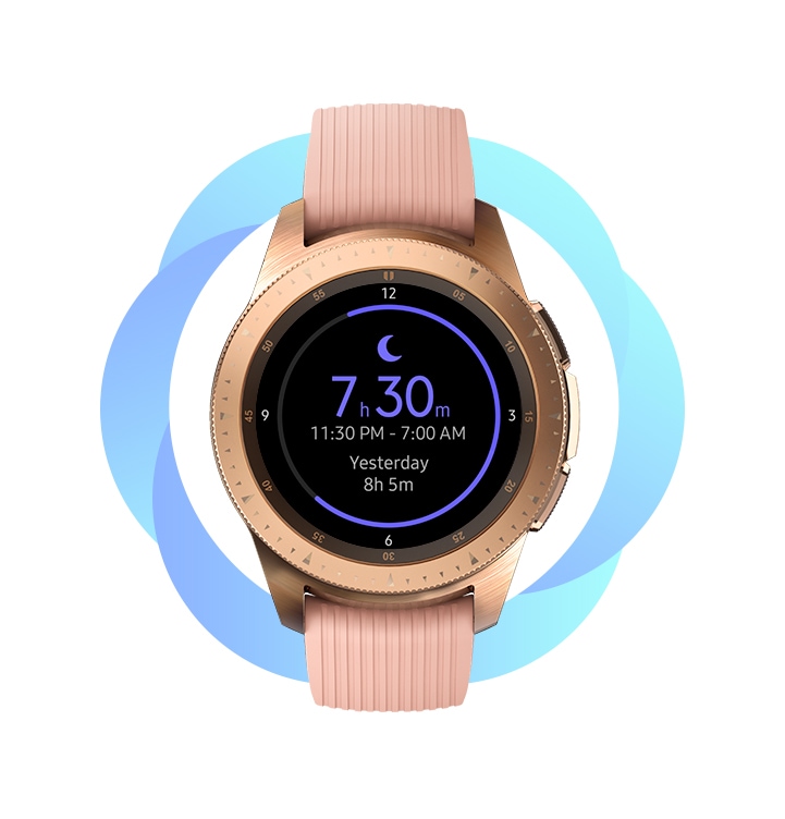 Rose gold 2025 galaxy smartwatch