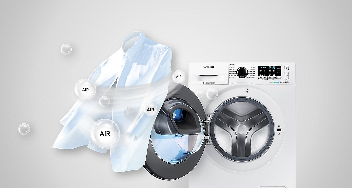 Excelente estimular Ya que Lavasecarropas 10kg con Eco Bubble y Digital Inverter | Samsung Argentina