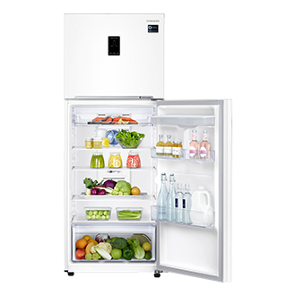 front-bottom-door-open-food white