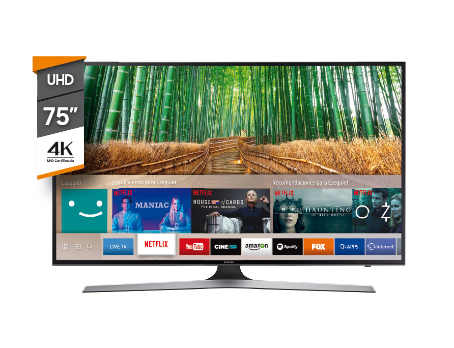 Smart TV 4K 75 Samsung UN75MU6100