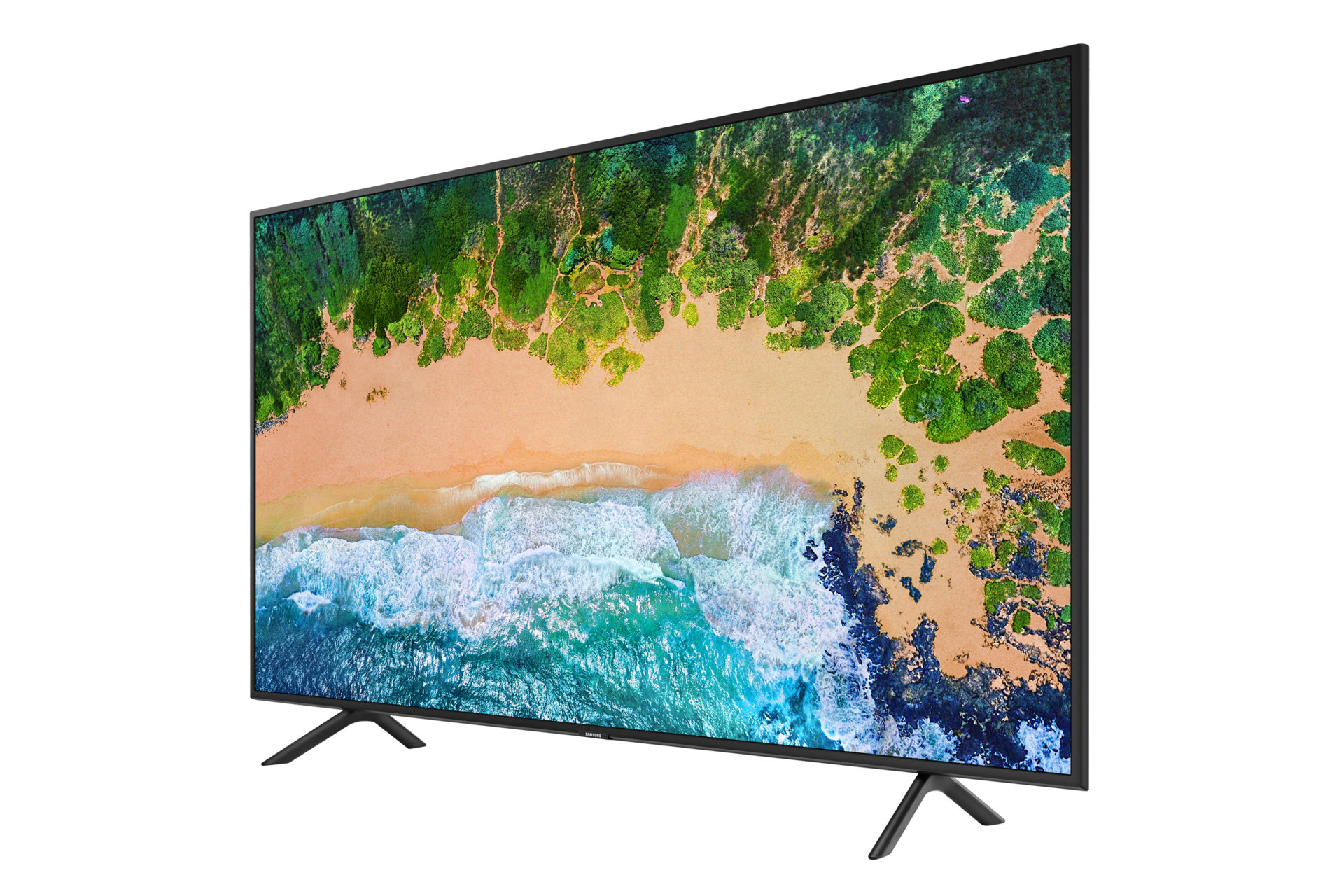 Smart Tv 4k Uhd 55 Plano Nu7100 Samsung Argentina