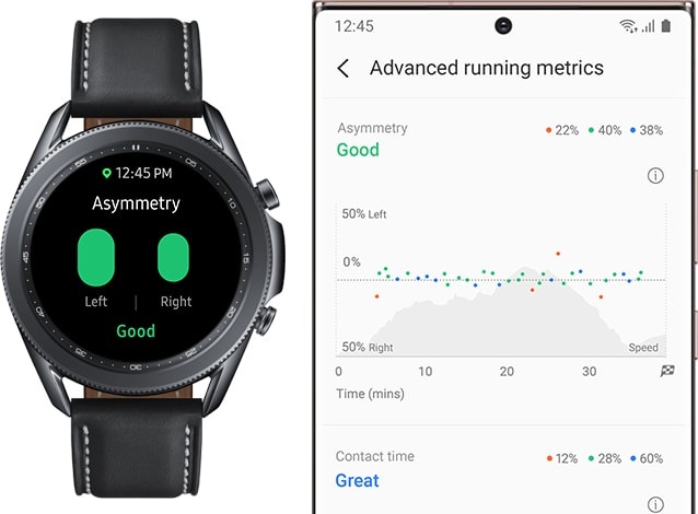 Samsung galaxy watch 3 running new arrivals