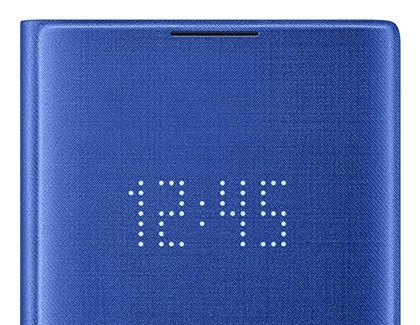 Housse/coque à Note10 LED affichant l’heure