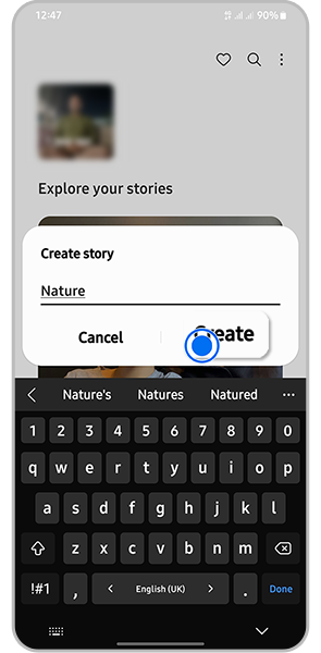 Samsung Gallery Creating Stories Samsung Gulf