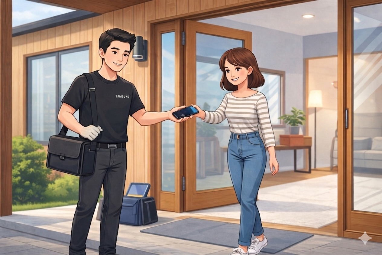 Samsung free pickup service