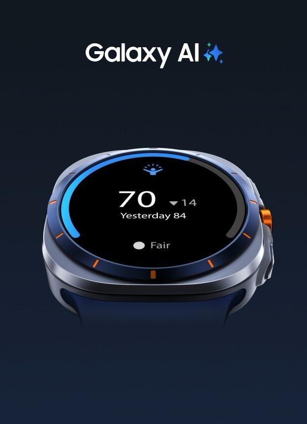 Galaxy Watch Ultra LTE (2025) - Titanium Blue | Samsung Gulf