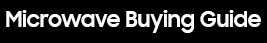 microwave buying guide
